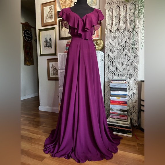 Anthropologie evening gown - Picture 5 of 17